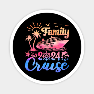 Family Cruise 2024 Vacation Trip Magnet